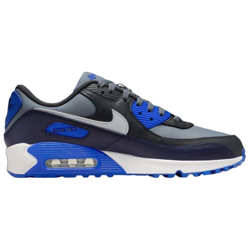 Nike Air Max 90 GORE-TEX Racer Blue Men Sneakers Cool-Grey Anthracite Obsidian FD5810-003