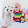 26 cm Marionetta da Mano Animale Morbida Tocco Accogliente Peluche Carini Flessibilità Allenamento Giocattolo Interattivo Cartoon Foca Bambola Marionetta da Mano Guanto Giocattolo per Bambini