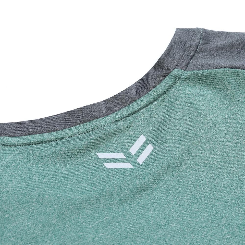 Men's Quick Dry Long Sleeve High Elastic Training Top for Running - Breathable & Round Neck
