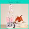 Wilde Nick Zootopia Spring Day Girls Floral Crossbody Bag Plush Doll Bag