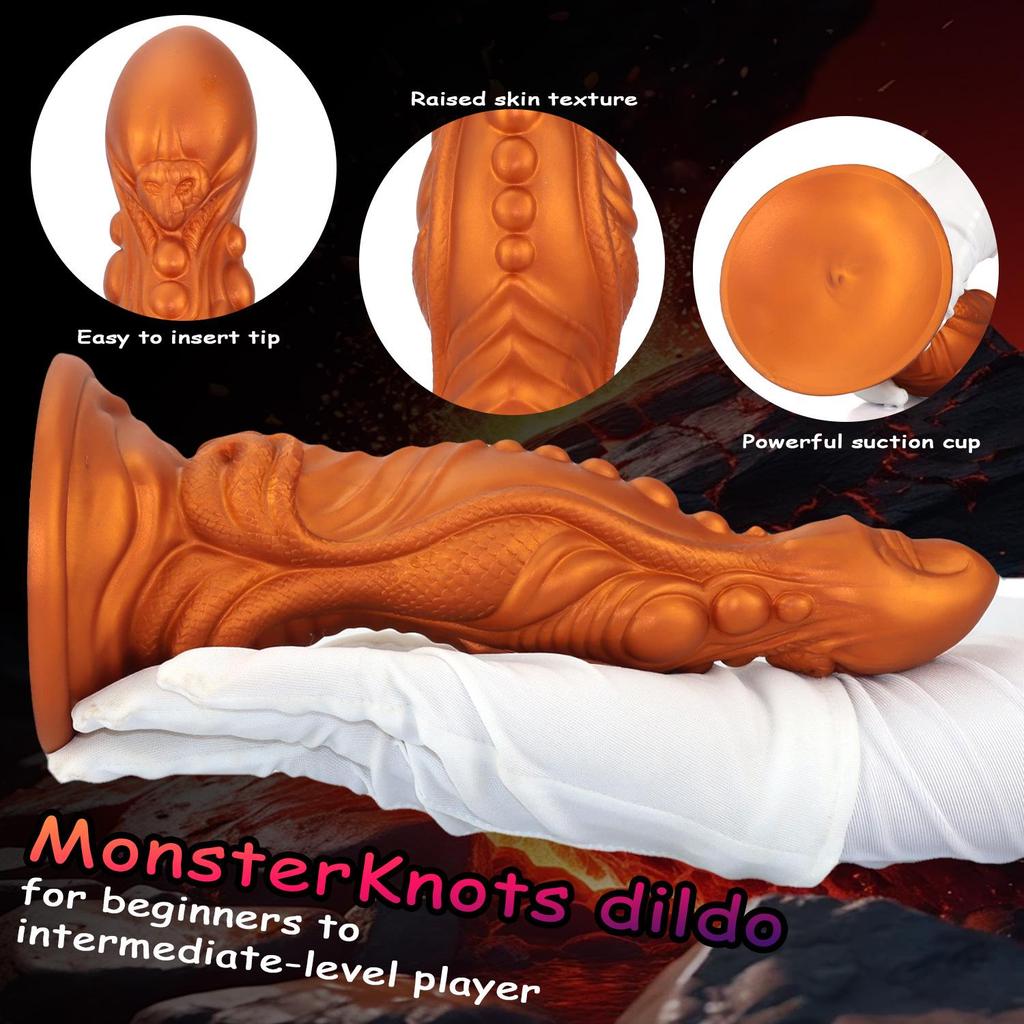 Silicone Dildo for Men & Women, Anal Expander, Couples' Erotic Pleasure Toy.