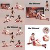 Mai Shiranui Pvc Figure 8cm/3.1in Height Red Color Cartoon Style