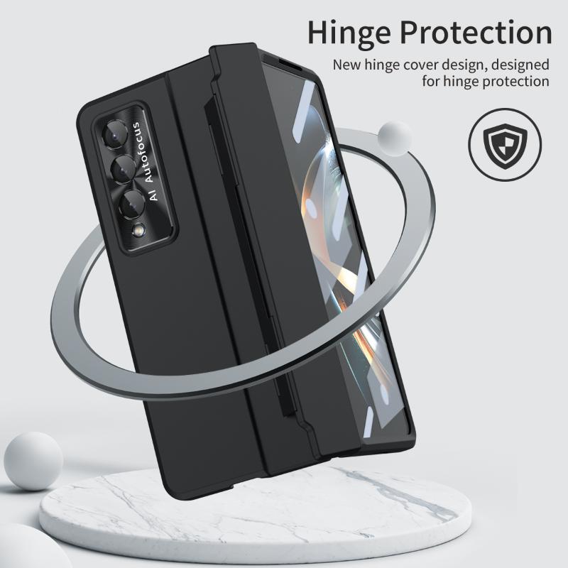 Capa For Samsung Galaxy Z Fold 4 3 5g Case Hinge Full Protection Armor Shockproof Pc Cover For Samsung Z Fold4 Fold3 Case Funda