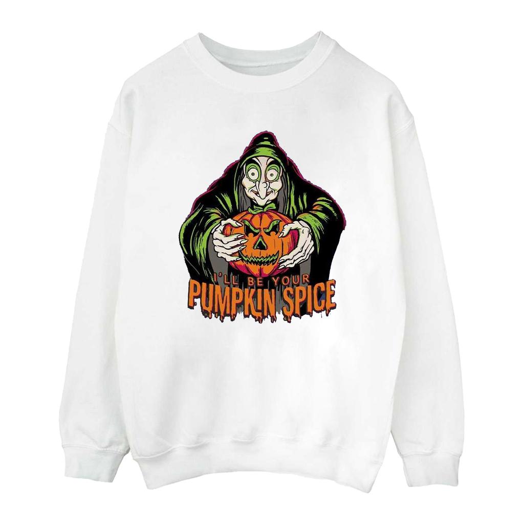 Disney Womens/Ladies Pumpkin Spice Evil Queen Villains Sweatshirt