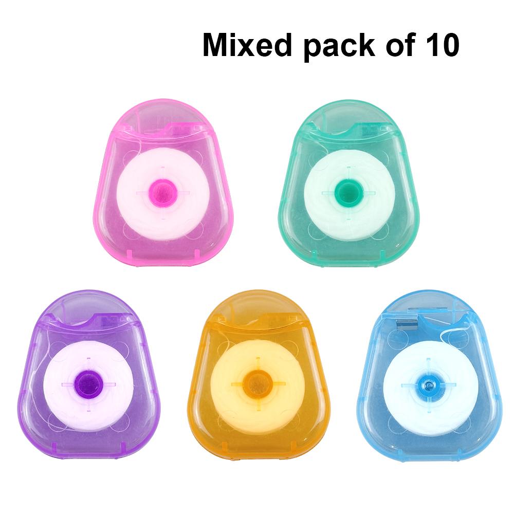 Dental Floss Oral Cleaning interdental Floss Roll Portable Flosser Teeth Stick Toothpick Oral Hygiene Clean Wire Multiple Style