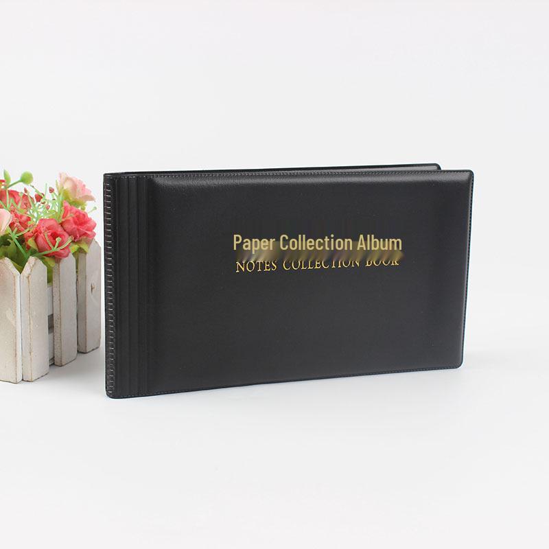 30-Page Album for Banknotes, Commemorative Coins, and Ancient Coins Storage