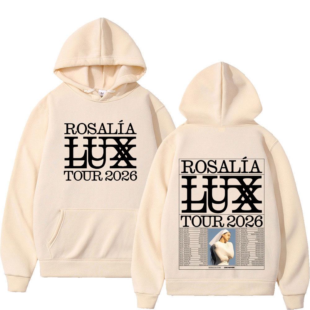 Album Tour  Print Hoodie Men Women Fashion Loose Pullover Oversized Hip-hop Casual Aesthetic Sweatshirt