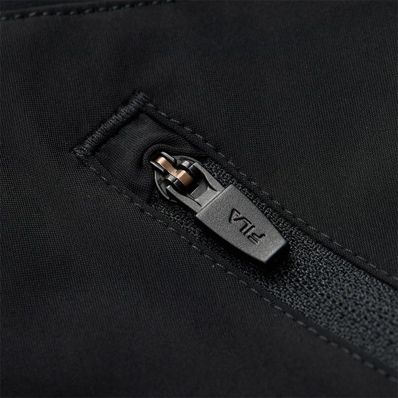 Fila Fusion Casual Versatile Tapered Knit Sports Pants Men Pants Black T11M431603FBK