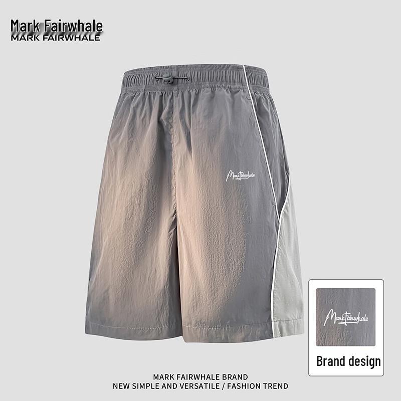 Mark Fairwhale Men s Ice Silk Quick Dry Athletic Bermuda Shorts S