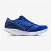 Mizuno Duel Flash Running for Club Track and Blue and Size 2E Shoes, Men's, Lightweight, Cushioned, Activities, Field, Silver, 25.5 cm,