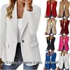2025 Women's Hot Selling Autumn Long Sleeve Multi-color Cardigan Suit Jacket