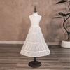 Girls Adjustable Tulle Underskirt Crinoline For Bridal Dresses 60cm Length Steel Frame Support Lightweight