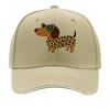 Cool Leopard Dachshund Sunglasses Dog Cartoon Sandwich Baseball Cap Sun Cap Outdoor Workouts Hat