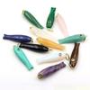 1Pcs Natural Stone Sardine Fish Pendant DIY Jewelry Crafts Supply  for Handmade Jewelry Crafting