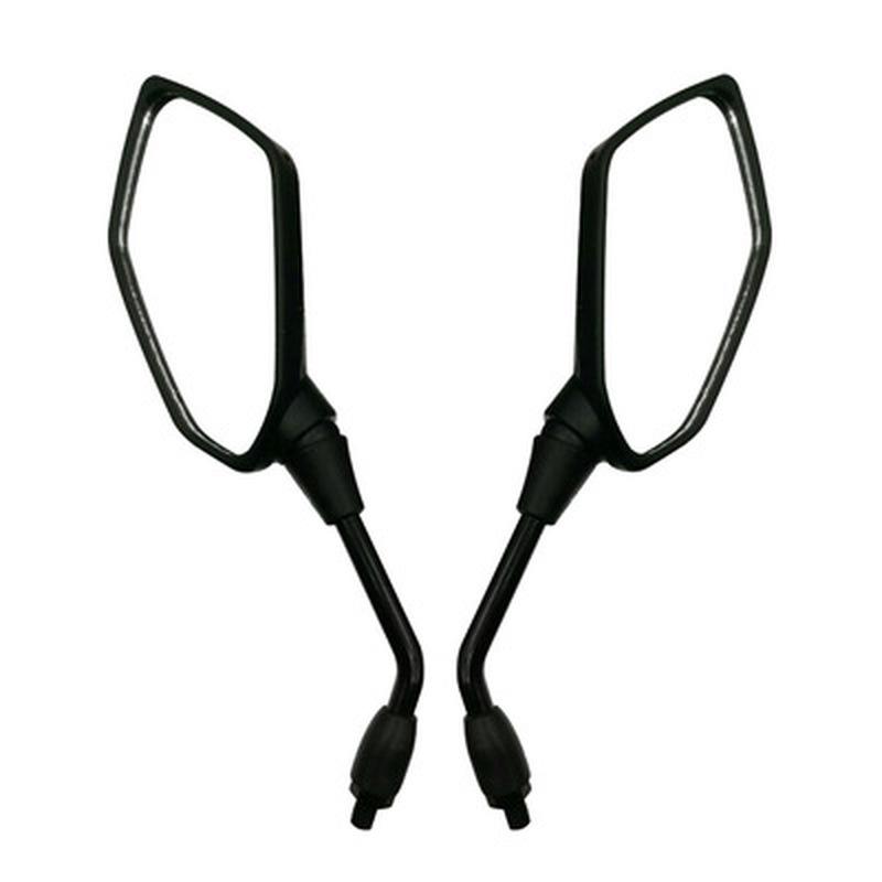 Motorcycle Mirror Scooter E-Bike Rearview Mirrors 360 Rotate Adjustable Cycling Bicycle Accessories Mirror Bicycle Rearview Mirror Bicycle Mirror