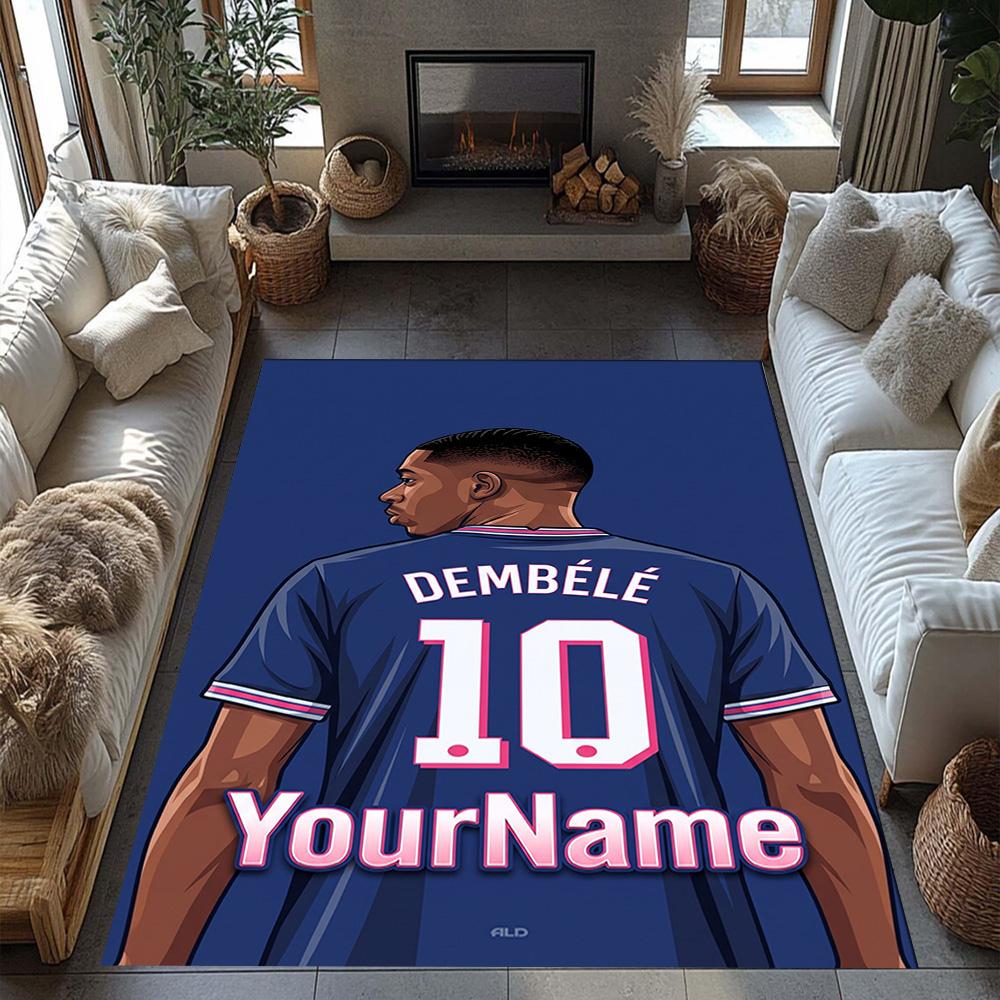 Mbappe 36 Customize Your Name Floor Mat Perfect for Decorate room Living Rooms Outdoor Dormitory Antislip Carpet Office home decor