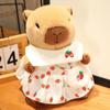 Dress Up Capybara Plush Doll Cartoon Capibara Fluffty Doll Cute Capybara Plush Toy  Home Decor