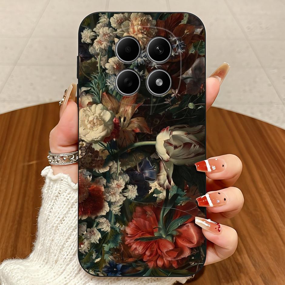 For Redmi Note15 15Pro 15Pro+ Case Love Heart Star Dustproof Anti-Fingerprint Matte Soft Bumper For Redmi Note 15 Pro Plus Funda