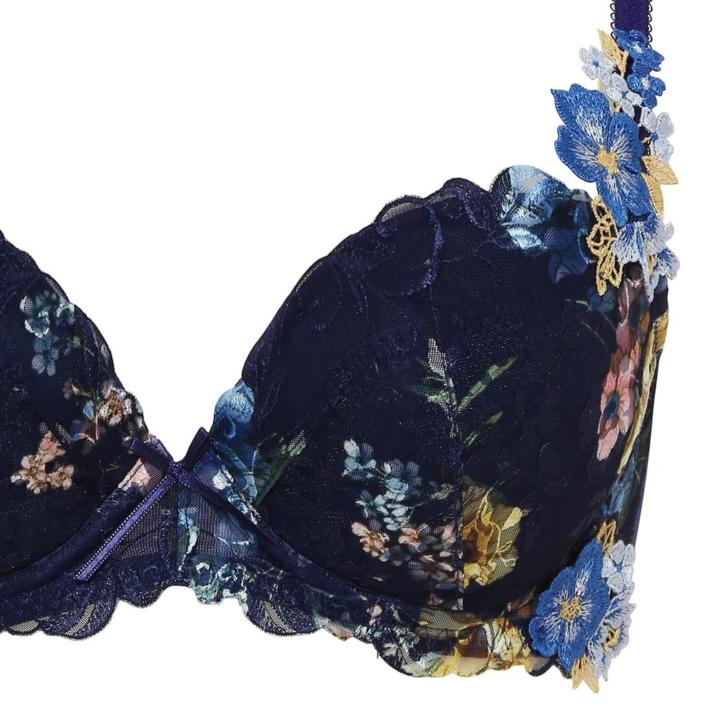 Triumph Premium Red Label 0082 M008 C70 Women's Bra, (Blue),