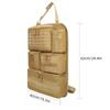 Multifunctional Tactical Luggage Organizer Storage Bag for Car Rear Seats Outdoor Hanging Seat Bag - Easy Access Travel Essentia