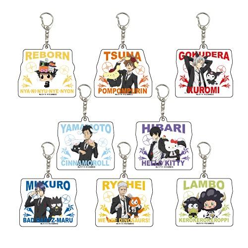 

A3 Katekyo Hitman Reborn! x Sanrio Characters 01 Acrylic Keychain 65mm ACK-RES-01-D Box of 8