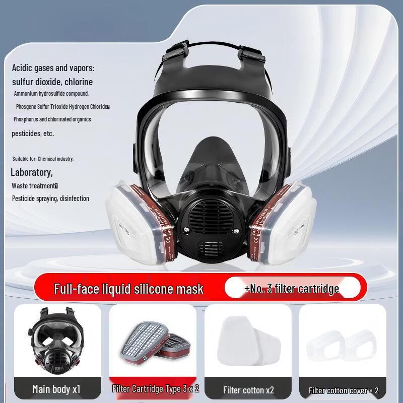DAXTE A8 Full Face Respirator Mask