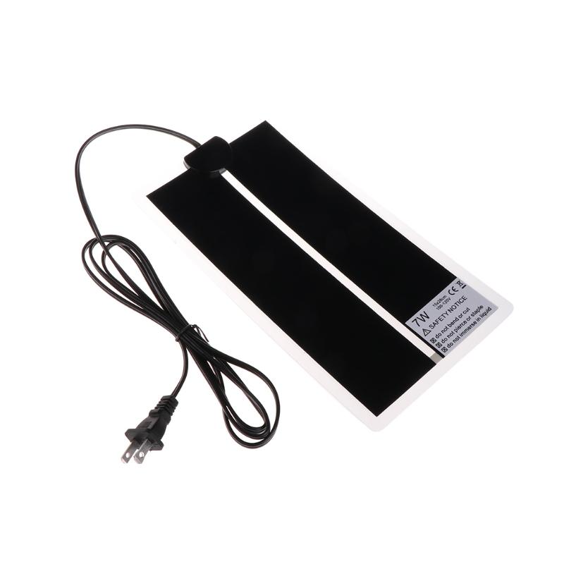 Teplá podložka pro plazy Teplá hydroponická topná podložka 20W/14W/7W/5W pro hady ještěrky terária skleníky klíčení B03E