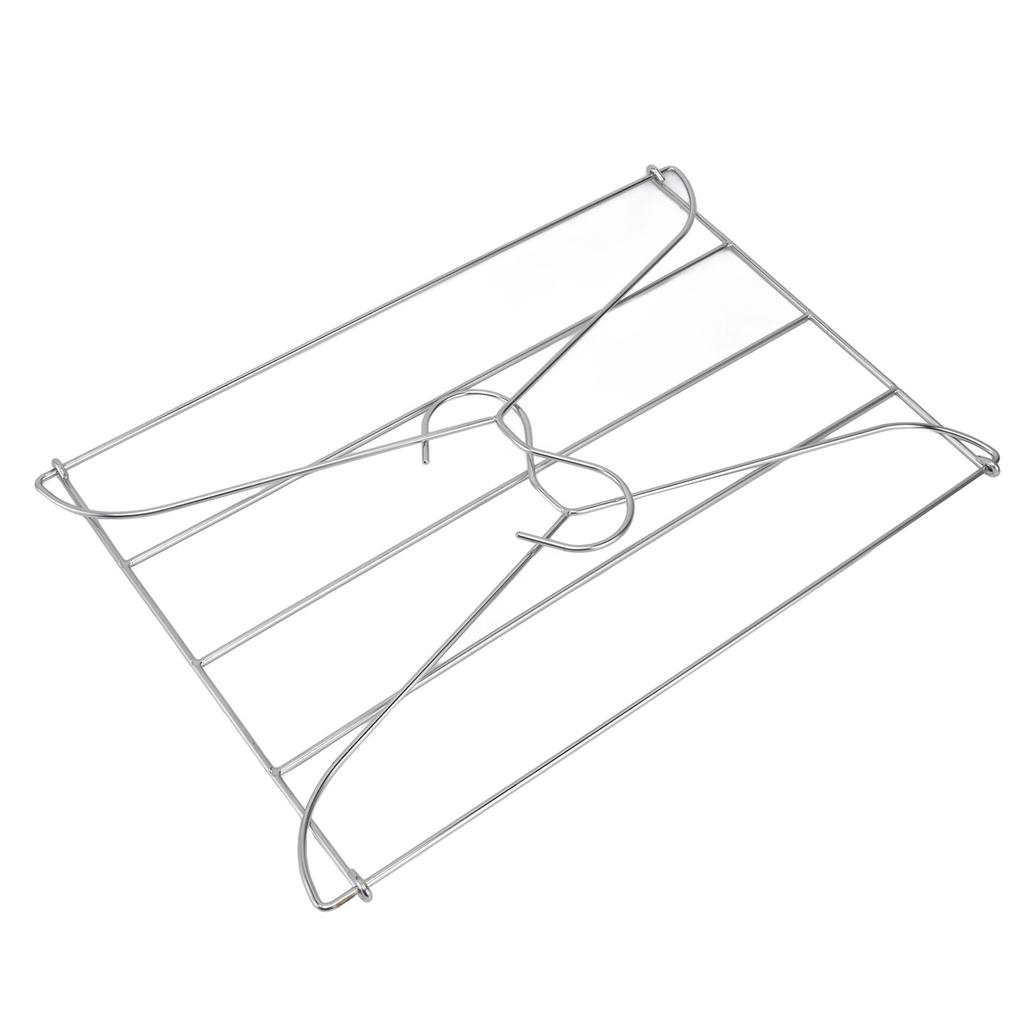 Stainless Steel Magic Pants Hangers Foldable Multifunctional Space Saving Slacks Hangers for Pants