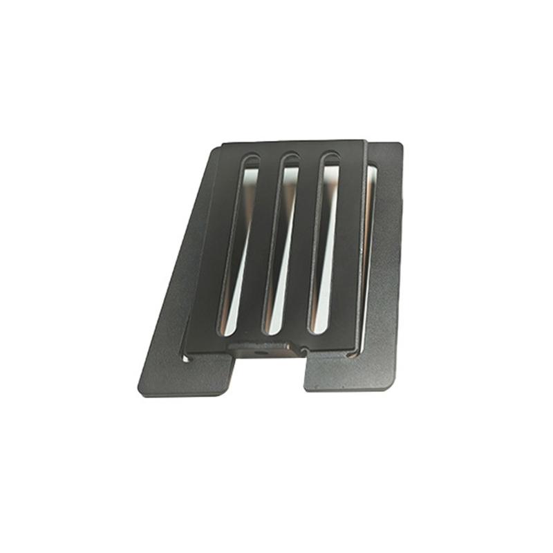 

Alloy Speaker Mount With Nonslip Pad And Adjustable Tilt Angle For Better Sound Positioning On Desk or Office чорний