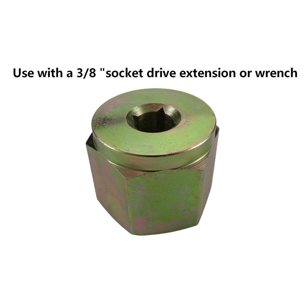 

05265 Faucet Thread Cleaner Tool for Use with 3/8 Inch Socket Driver or Wrench to Renew Thread Integrity on Outdoor Spigots China Mainland