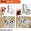 Comfortable Handle Installation Eyelets Button Pliers Handheld Manual Puncher  Hand Tool