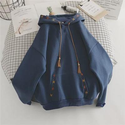 Korean Style Winter 2023 Loose Hooded Sweater