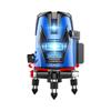 High-Precision Outdoor Laser Level with Green/Blue Light, 2/5 Lines, Automatic Leveling