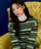 CHASECULT Women'S Multi-Pattern Sweater - Green