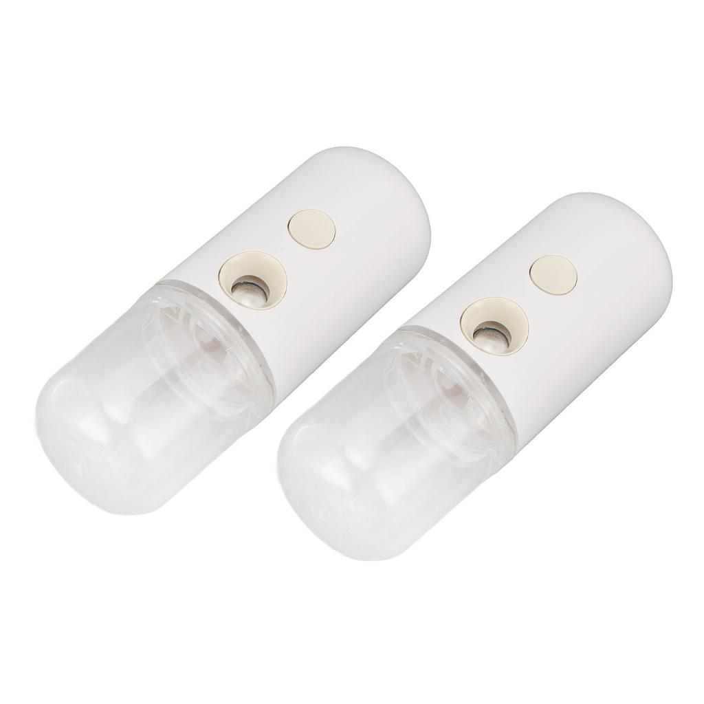 2PCS Portable Humidifier Dry Laundry Fragrance Diffuser Rechargeable Mini Humidifying Machine for Ho