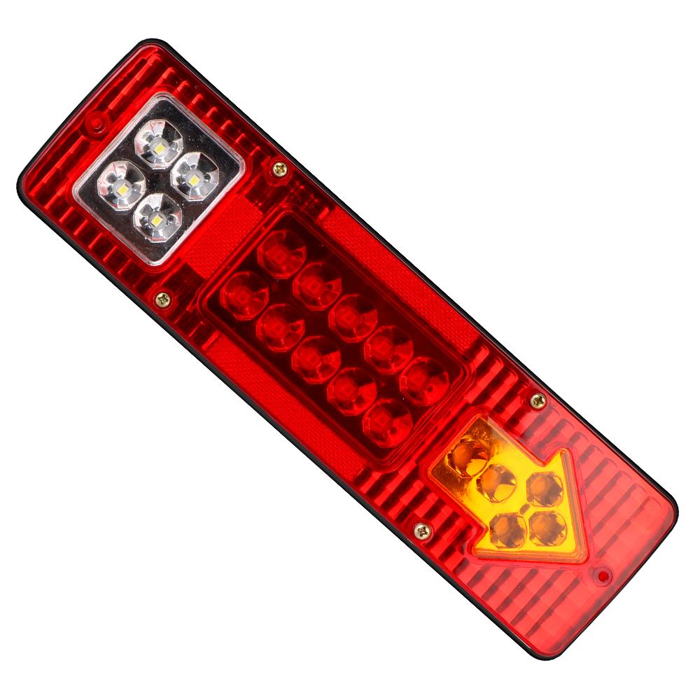 Car Light Assembly Reversing Lights Turn Signal Lamp Stop Lights 19LED Tail Lights 12V 24V For Trailer Lorries Boat Truck