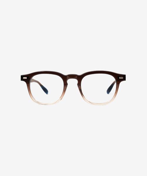 Techeuoaiweeo Tetsuo23 Glasses Frame C2 Brown Gradation