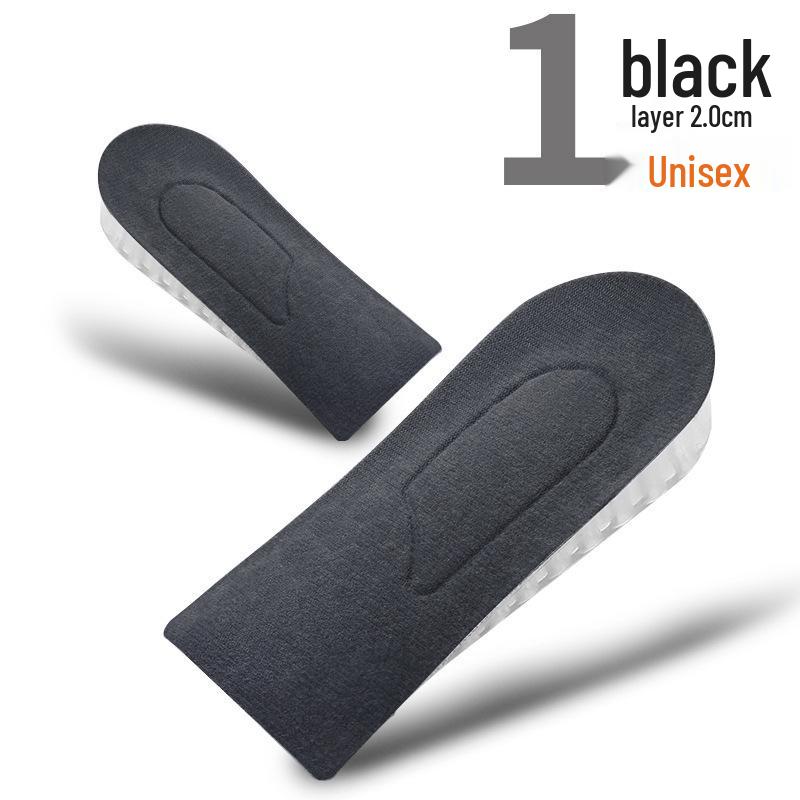 Unisex Invisible Height-Increasing Silicone Heel Insole