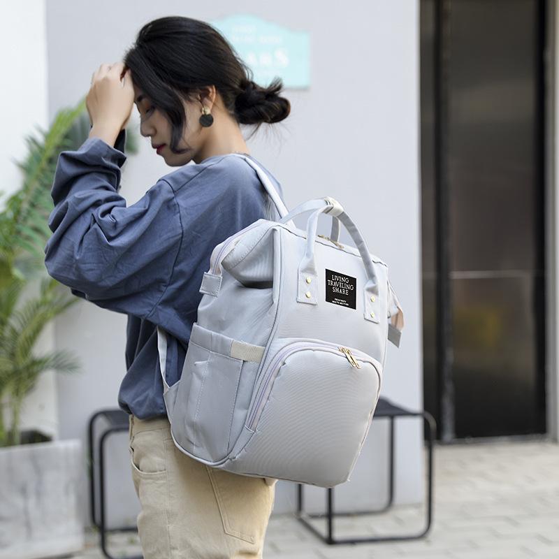 2025 Stylish Mommy Backpack: Large Capacity Travel Bag for Young Moms