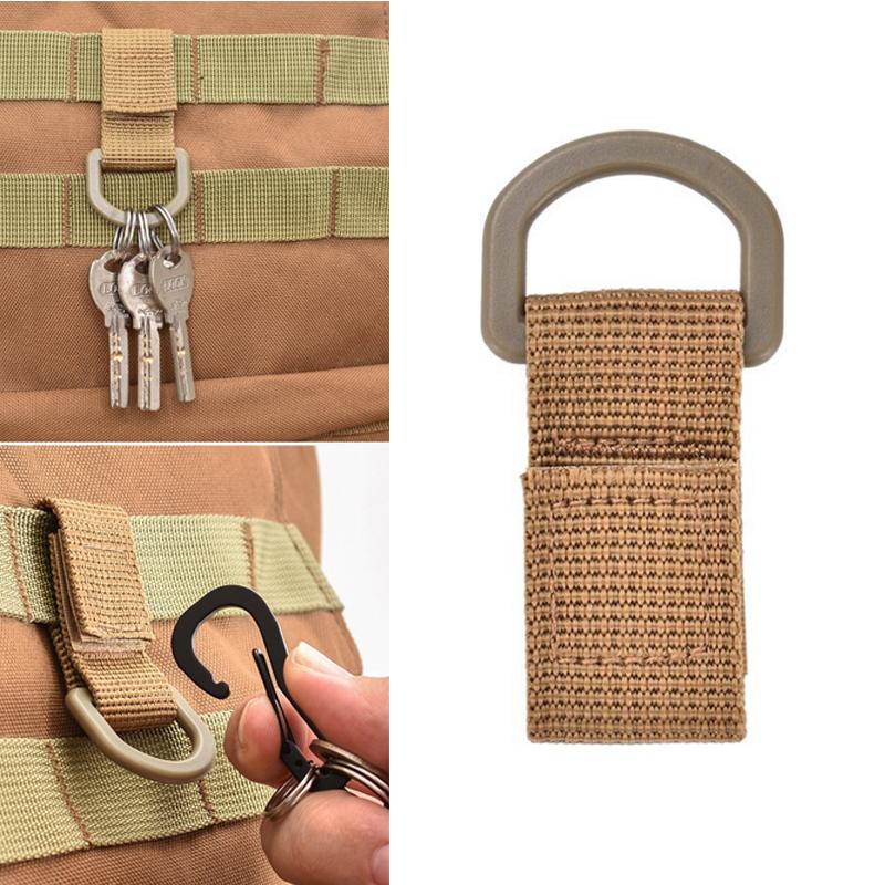 New Outdoor Backpack Hook Carabiner Multifunctional Tactical Hanger for Camping Bags Keychain Fastener
