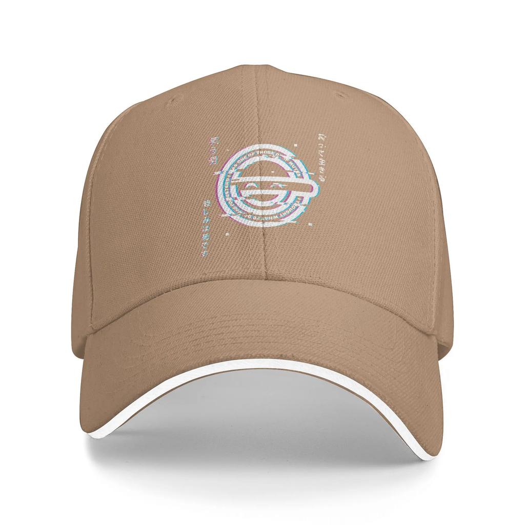 Summer The Laughing Man Ghost In The Shell Golf Hat Unisex Style Trucker Hat Formal Travel Adjustable Fit Sun Caps