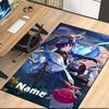 Custom Name Genshin Impact Printed Carpet, for Office Chair Living Room Bedroom Kitchen Room Decor Gifts.