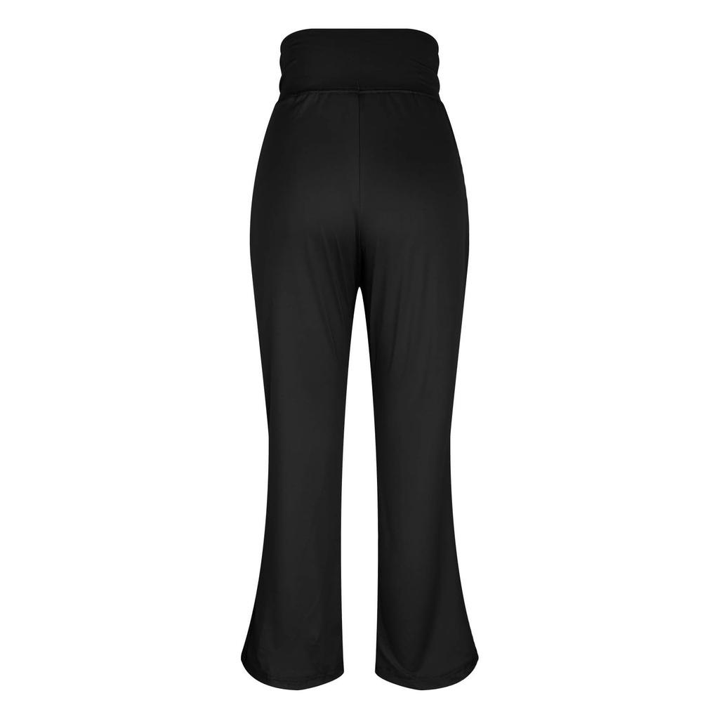 Women's Fashionable Solid Color Warm Base Yoga High Waist Slimming And Slimming Casual Pants