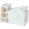 Small House Pen Holder Creative Storage Box Large Capacity Marker Pen Storage Oblique Pen Holder