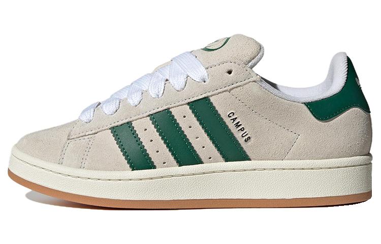 Campus Wmns Adidas Originals 00s  Crystal White Dark Green  Women s GY0038 44