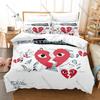 Viral Meme Rap Artist Lil Mabu Hit Song Graphic Hip Hop Bedding Set Duvet Cover With 2 Pillowcases Teen Urban Bedroom Decor