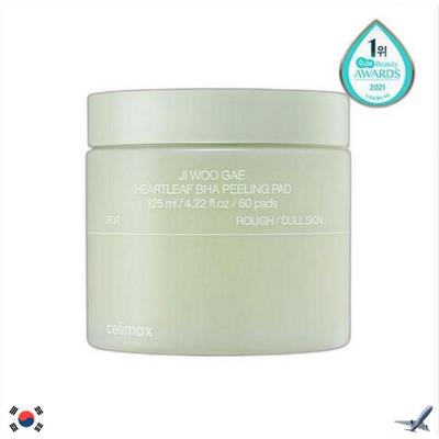 JI WOO GAE Herzblatt BHA Peeling-Pad 125ml (60 Blatt)