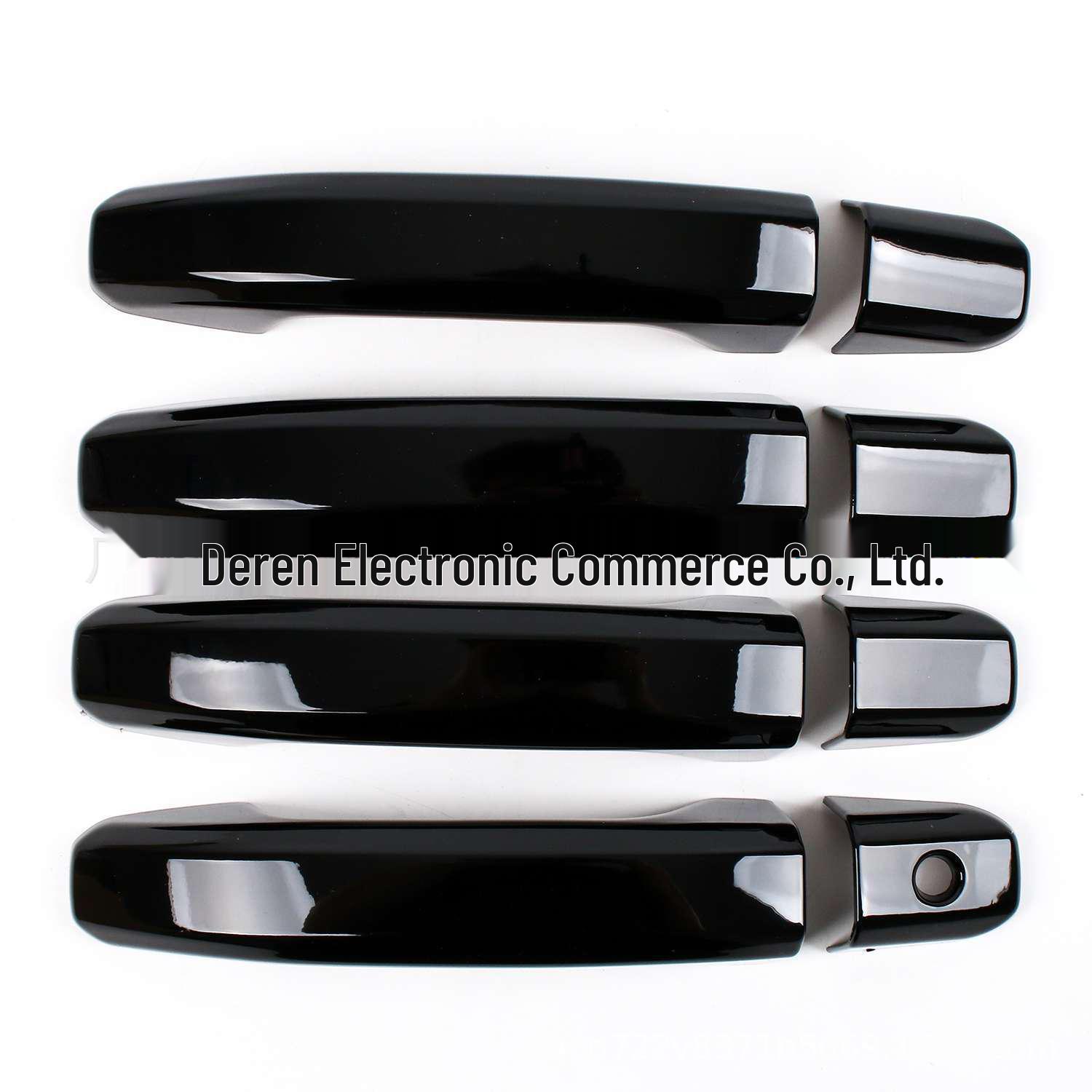 

Glossy Black Door Handle Stickers for 14-20 Silverado/Sierra