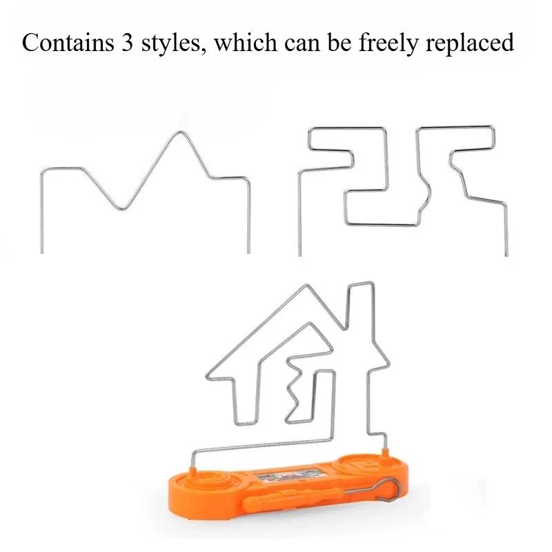Electric Shock Maze Game For Kids Educational Science Experiment Toy Fun Party Game Childrens Electric Touch Puzzle Best Gift