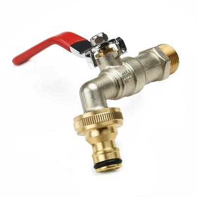 1/2 zoll Wasserhahn Hebel Ventil Kugelhahn Garten Wasser Outlet Outdoor Wasserhahn Garten Bewässerung Ausrüstungen Wasser Tank Fitting